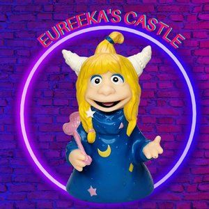 Vintage 1990 Eureeka's Castle Vinyl Hand Puppet Figure